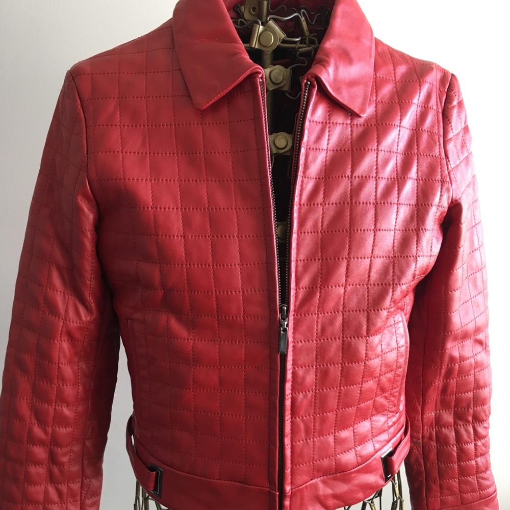 Siena studio leather jacket